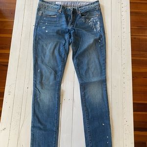 Distressed Gap Jeans